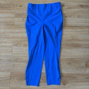 Lululemon Athletic Base Pace HR Crop Yoga Pants 23” Symphony Blue Size 8